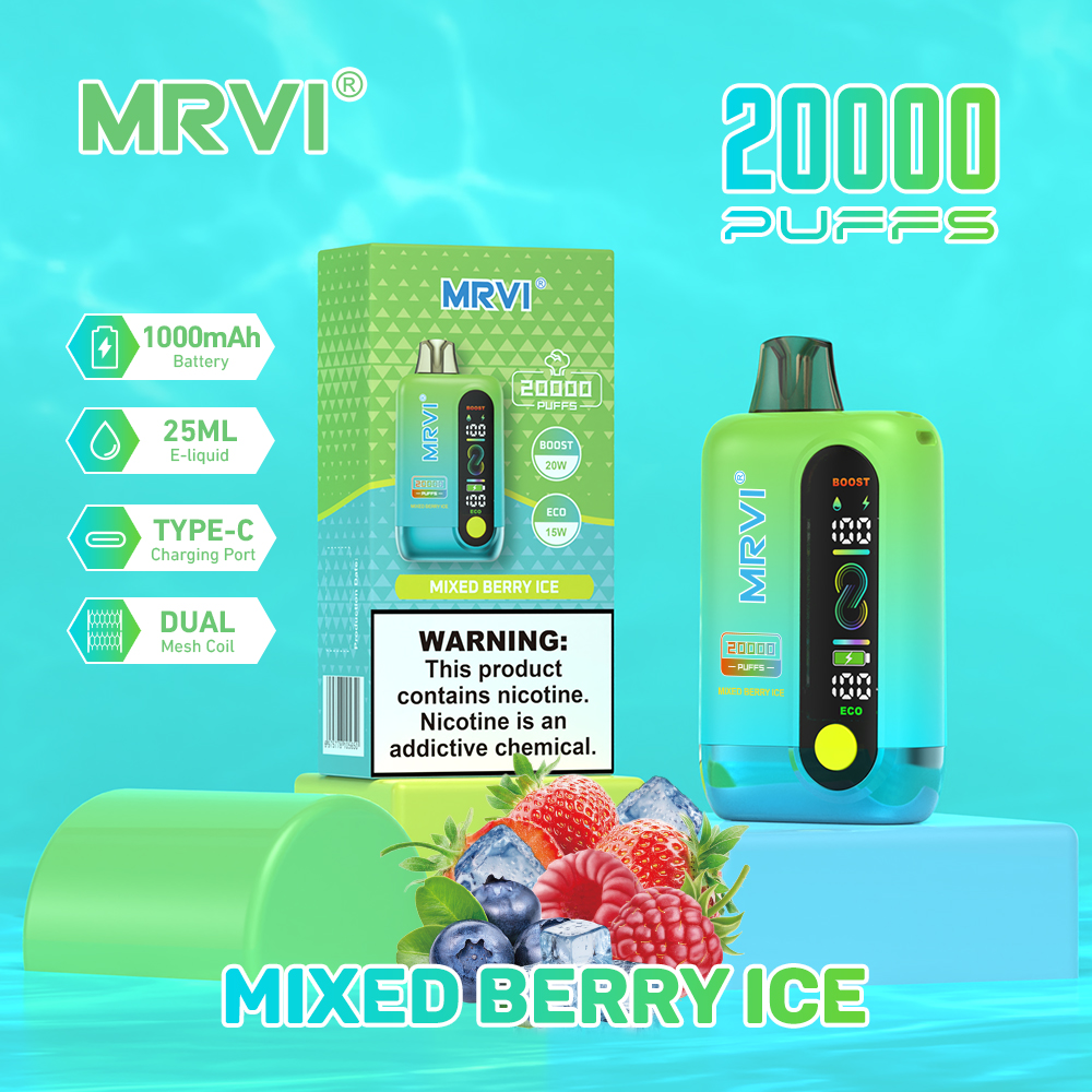 MRVI 20000 PUFFS——10PCS/BOX (EU Warehouse) - Image 4