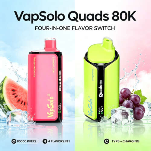Vapsolo Quads 80k 4 in 1