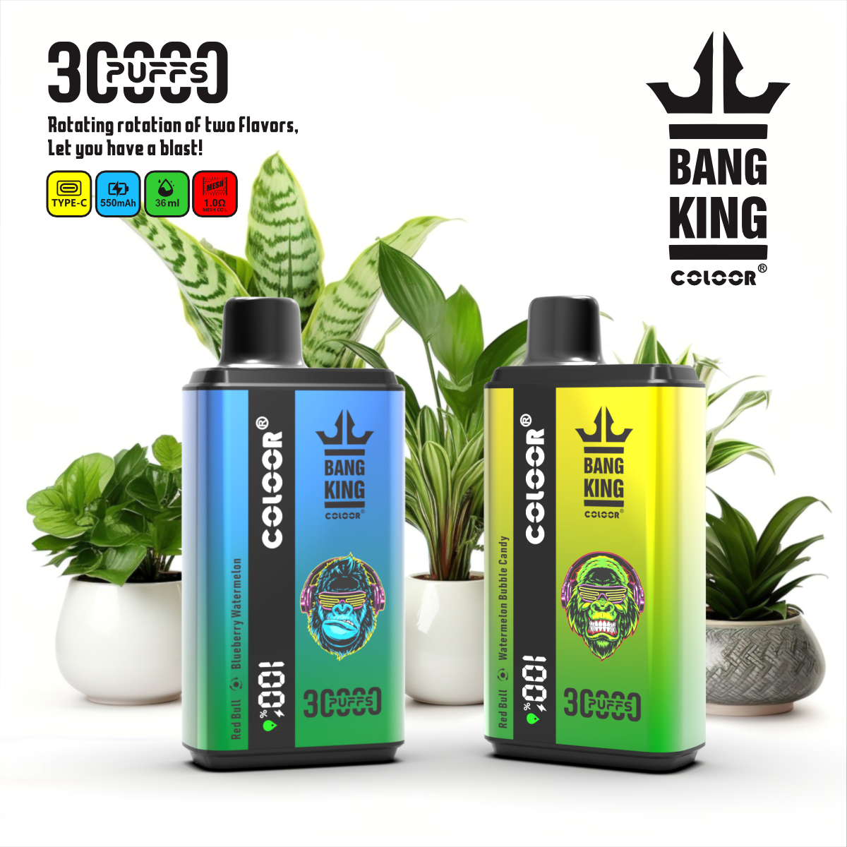Bang King 30K 2in1