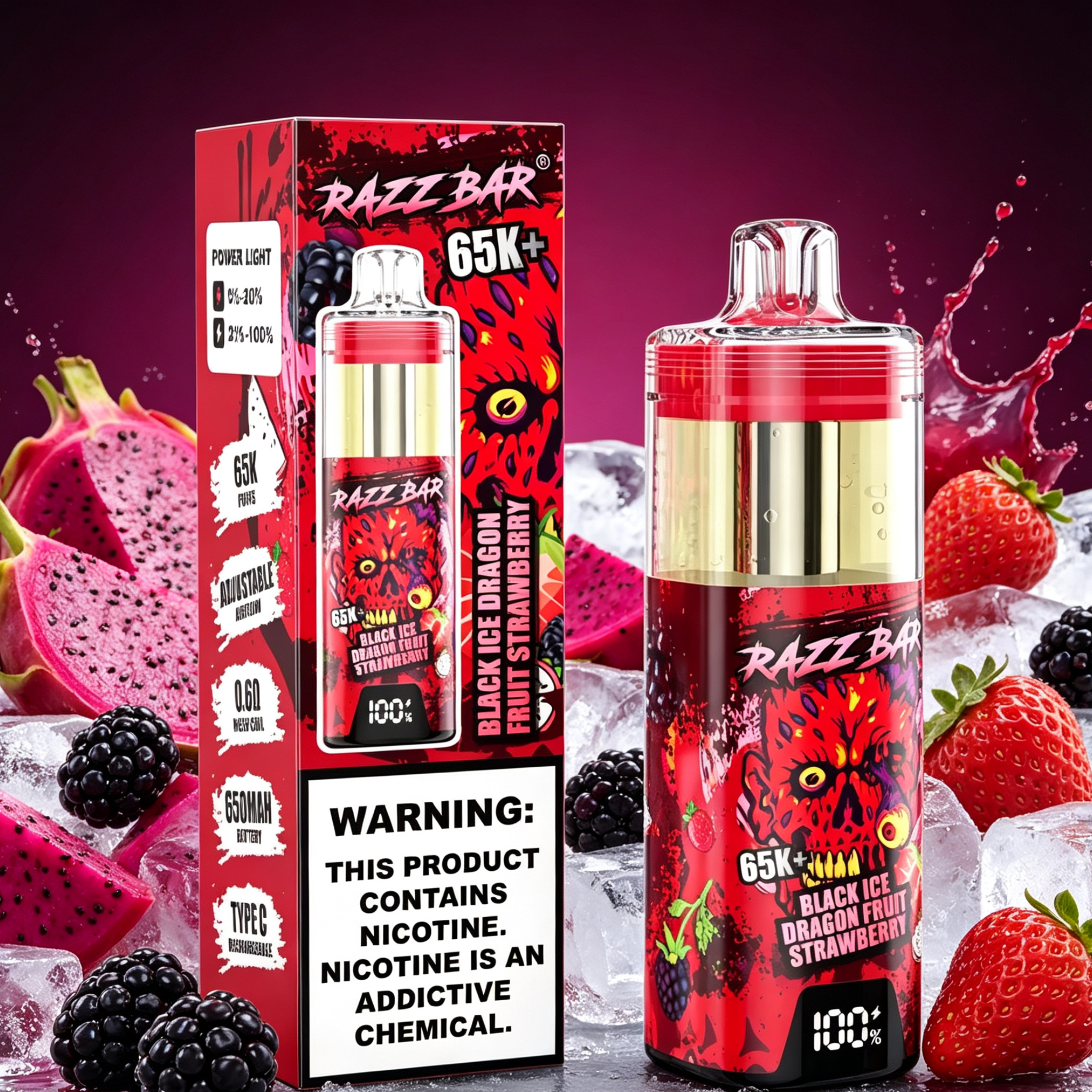 RAZZ BAR 65K+ puffs - Image 17