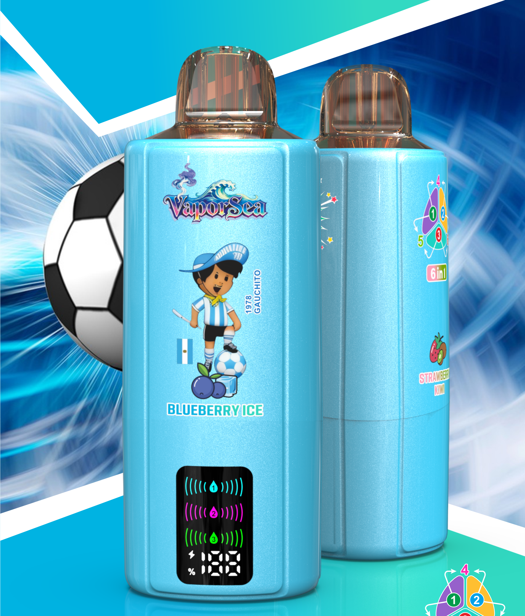 Vaporsea 300K 6in1