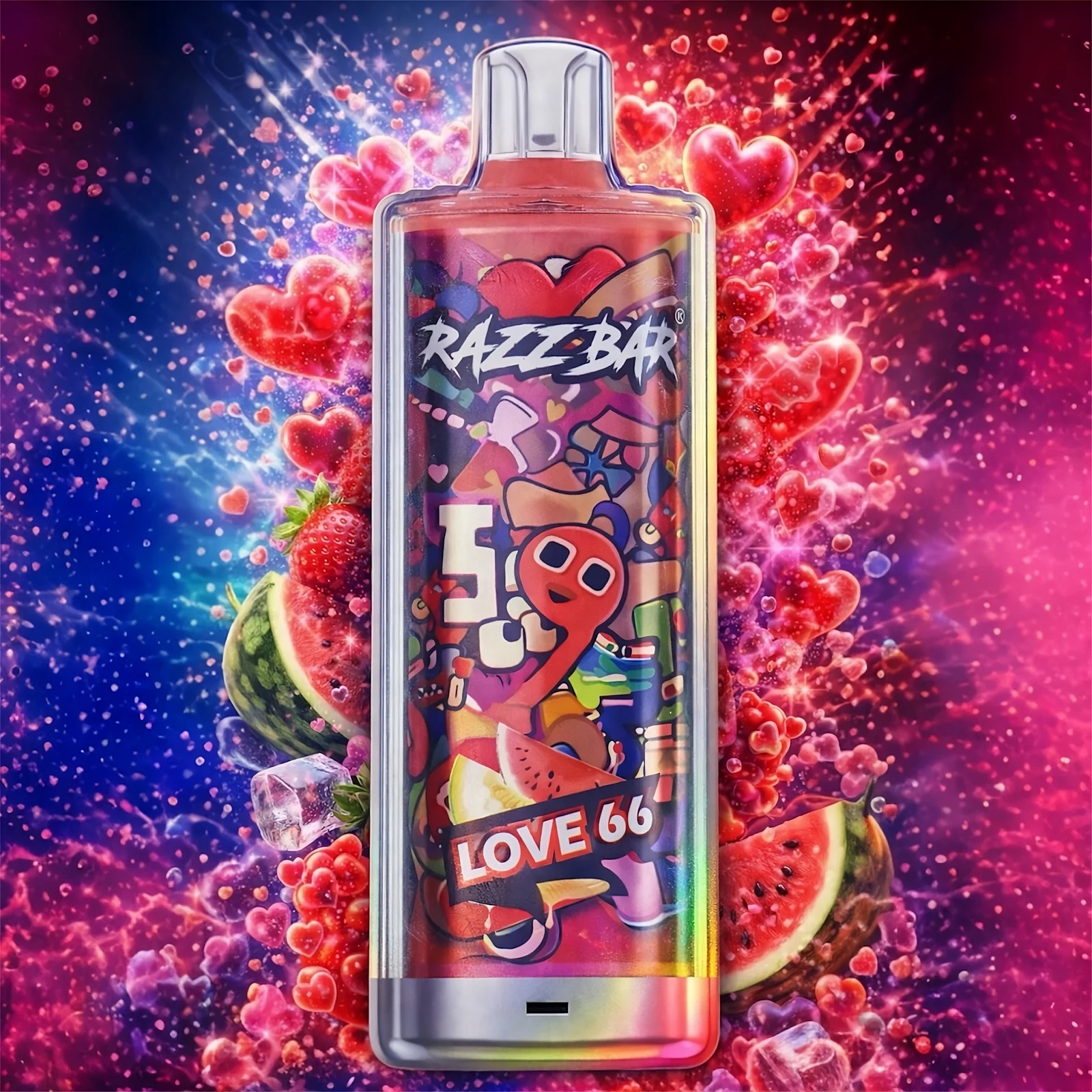 Razz Bar 60k puffs - Image 12