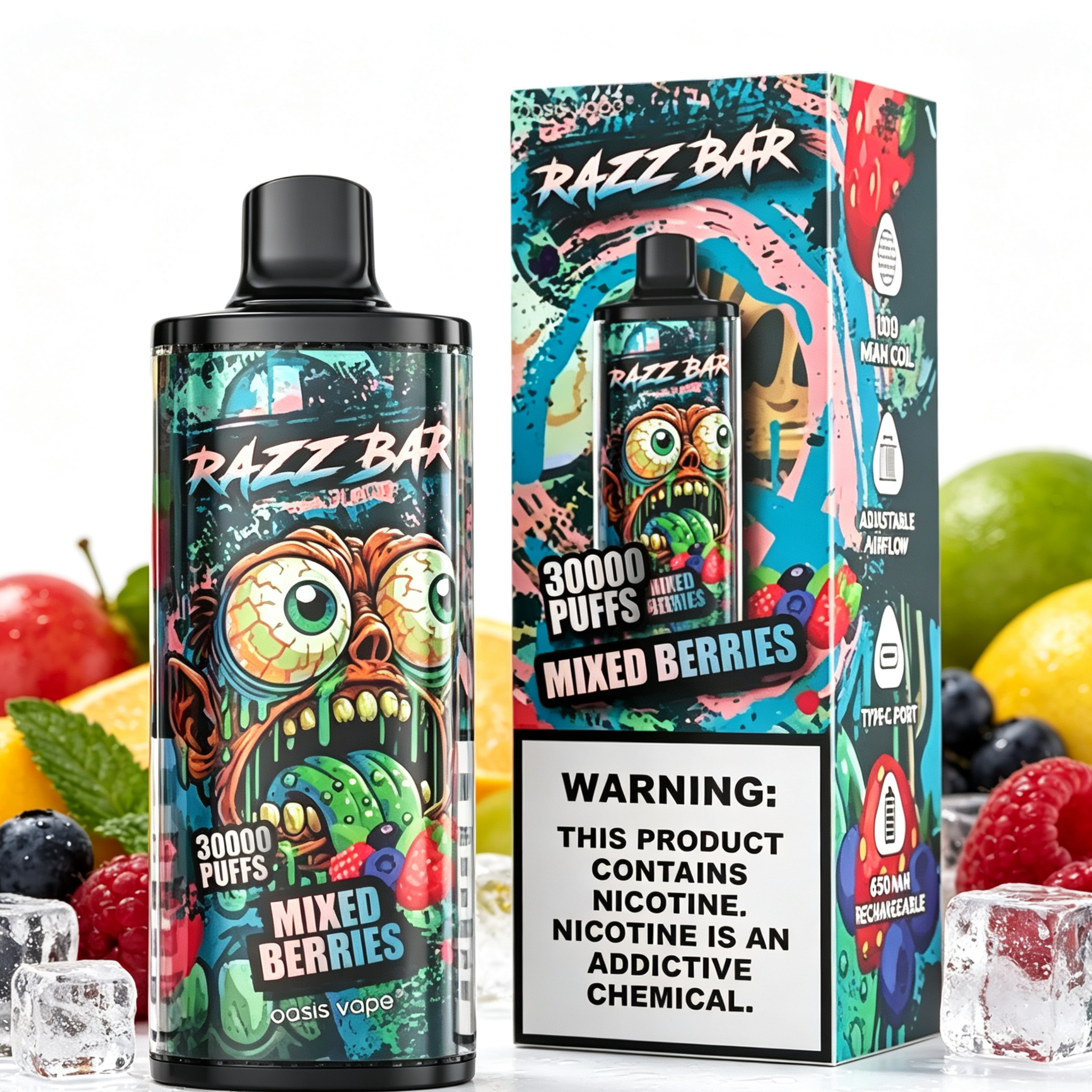 Razz Bar 30k Puffs - Image 12