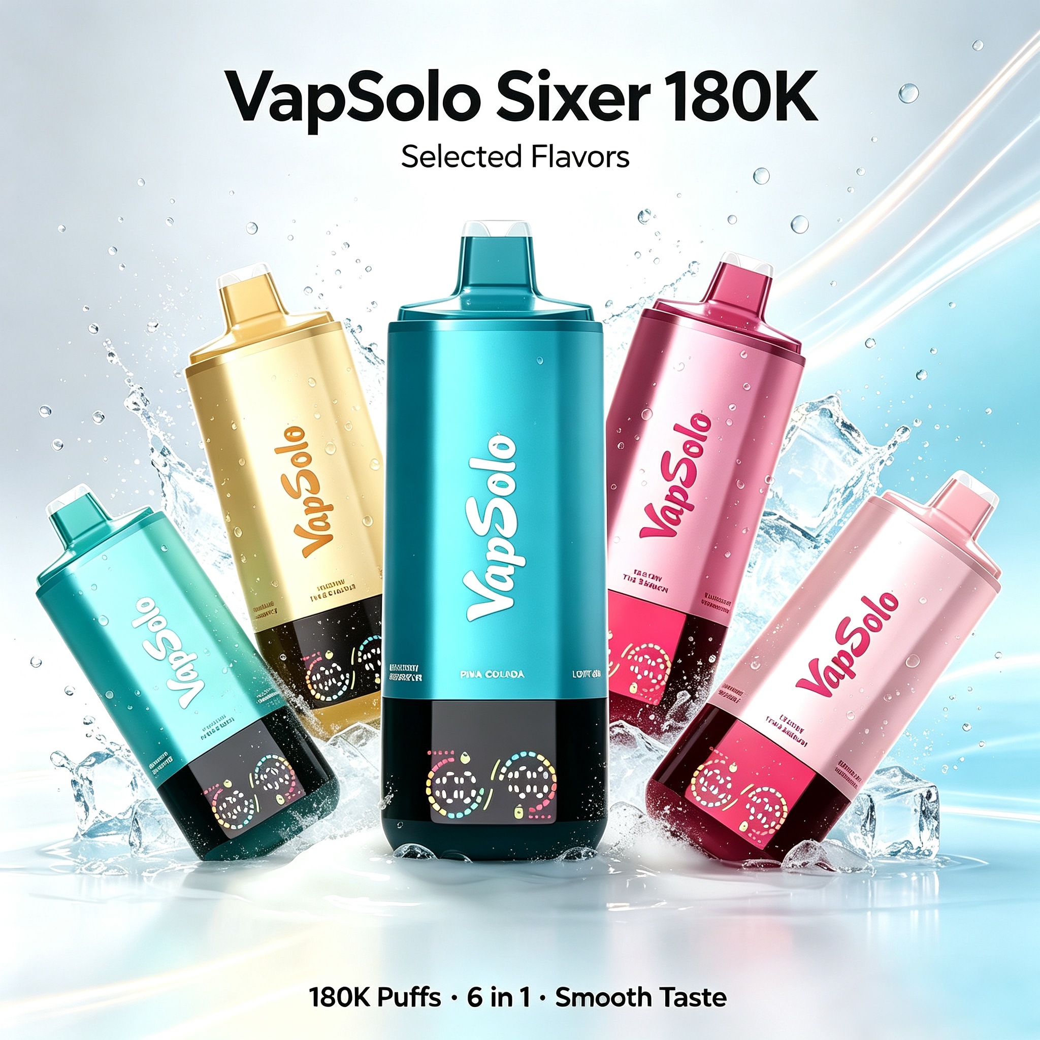 VAPSOLO SIXER 180K 6 in 1