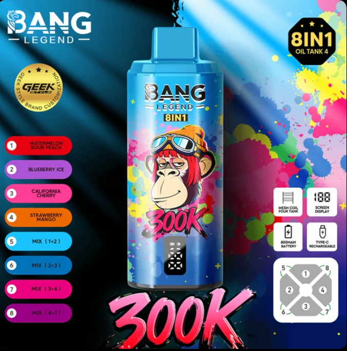 Bang Legend 300K 8in1 - Image 3