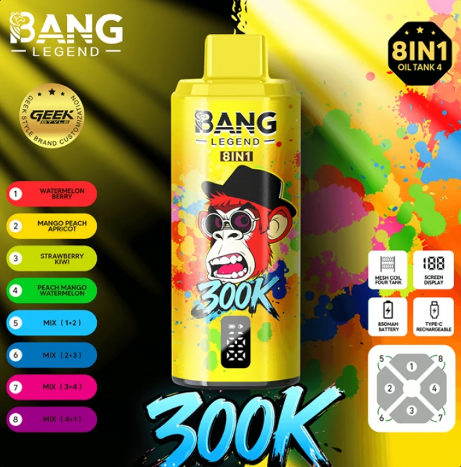 Bang Legend 300K 8in1 - Image 2