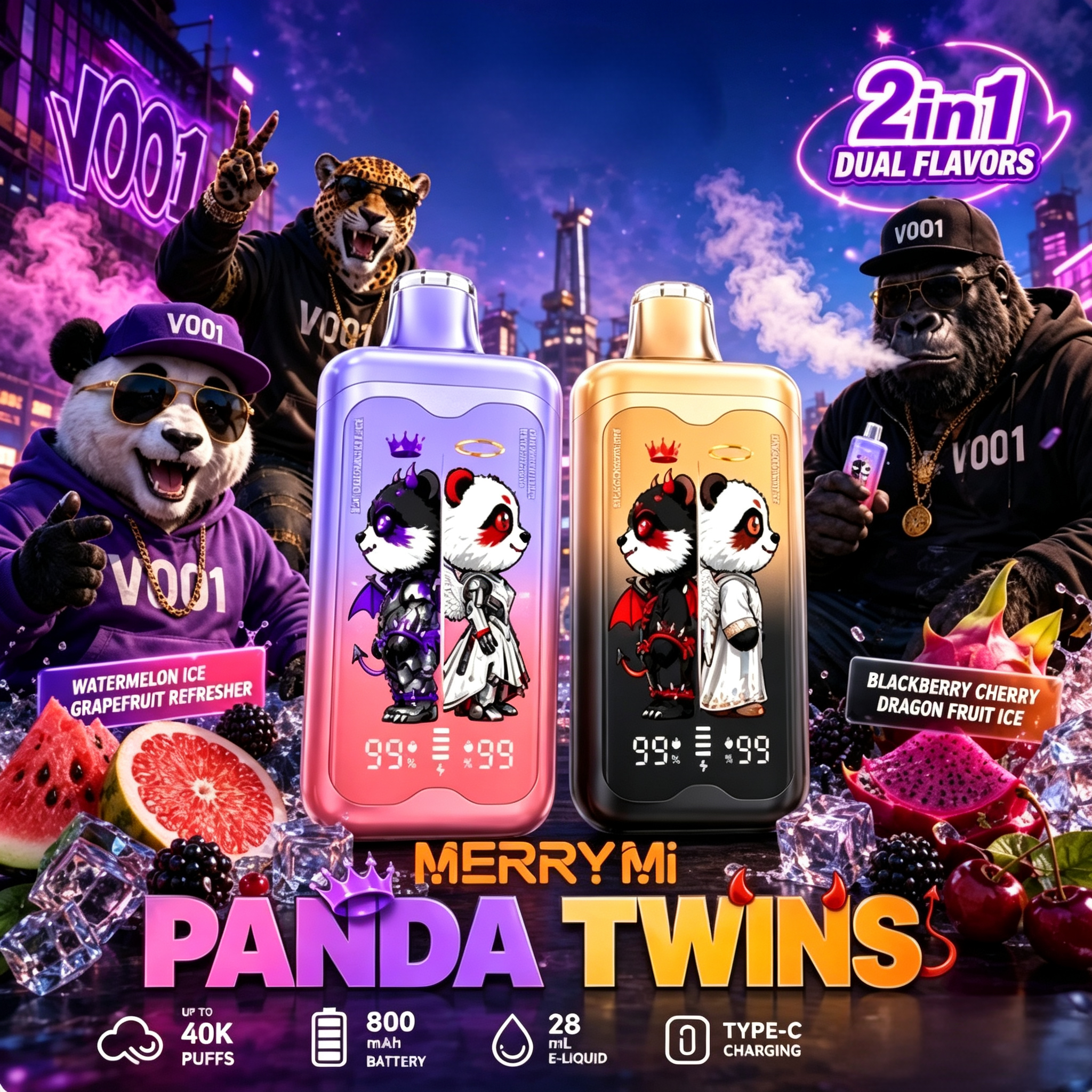 MerryMi PANDATWINS