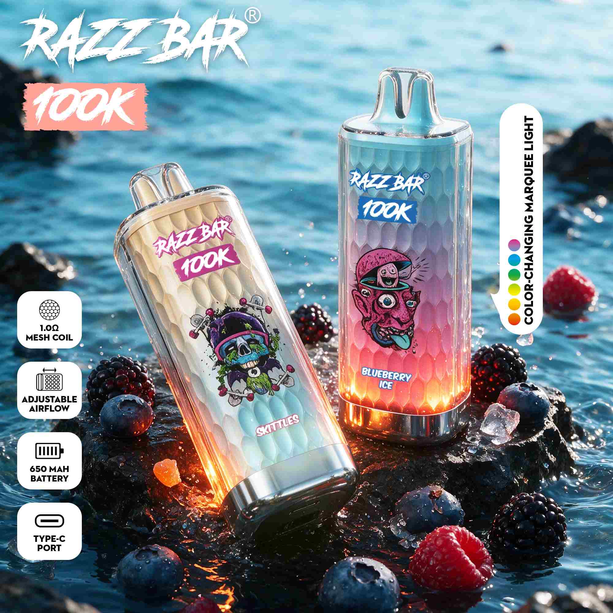 Razz Bar 100K puffs - Image 2