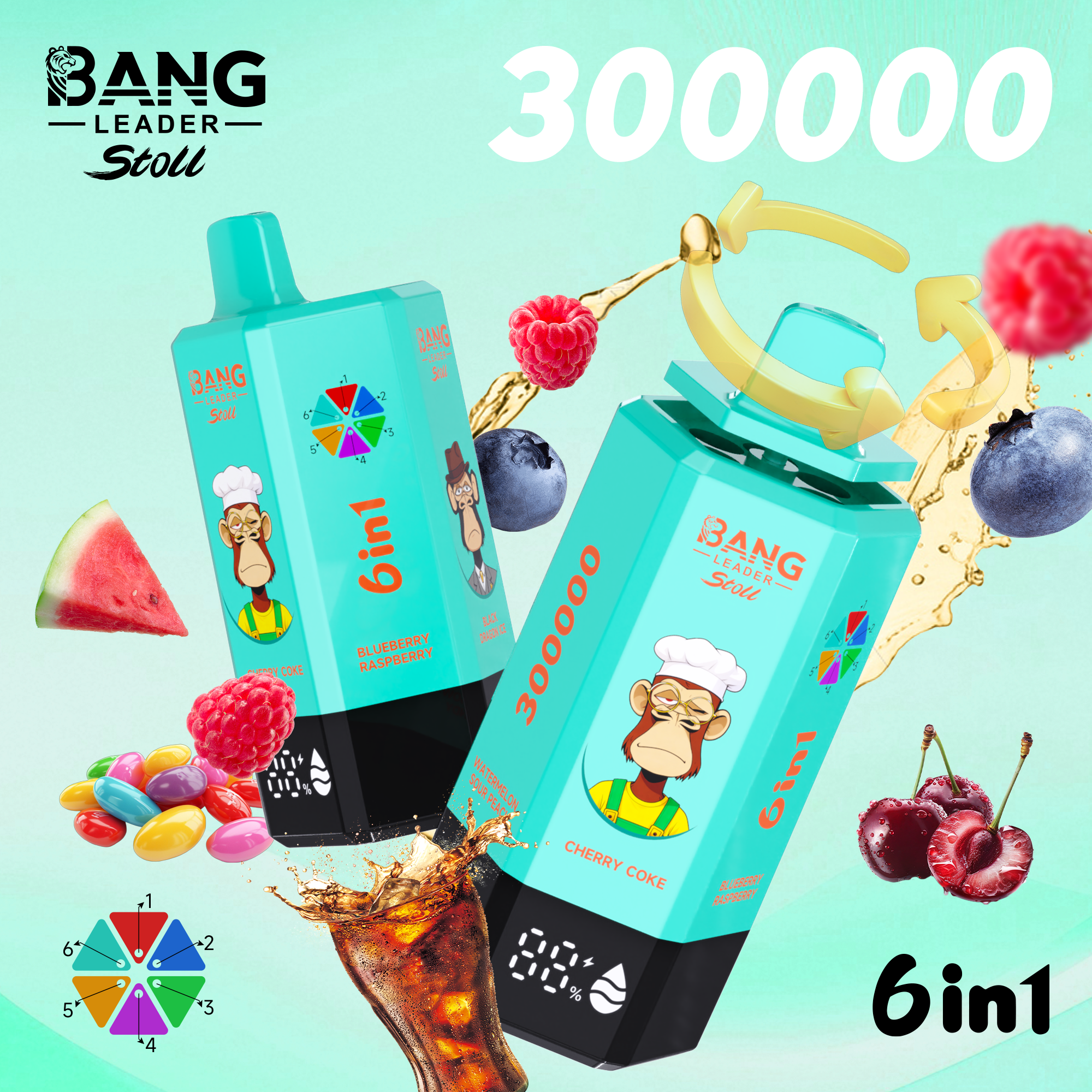 Bang Leader 300K 6in1 - Image 13