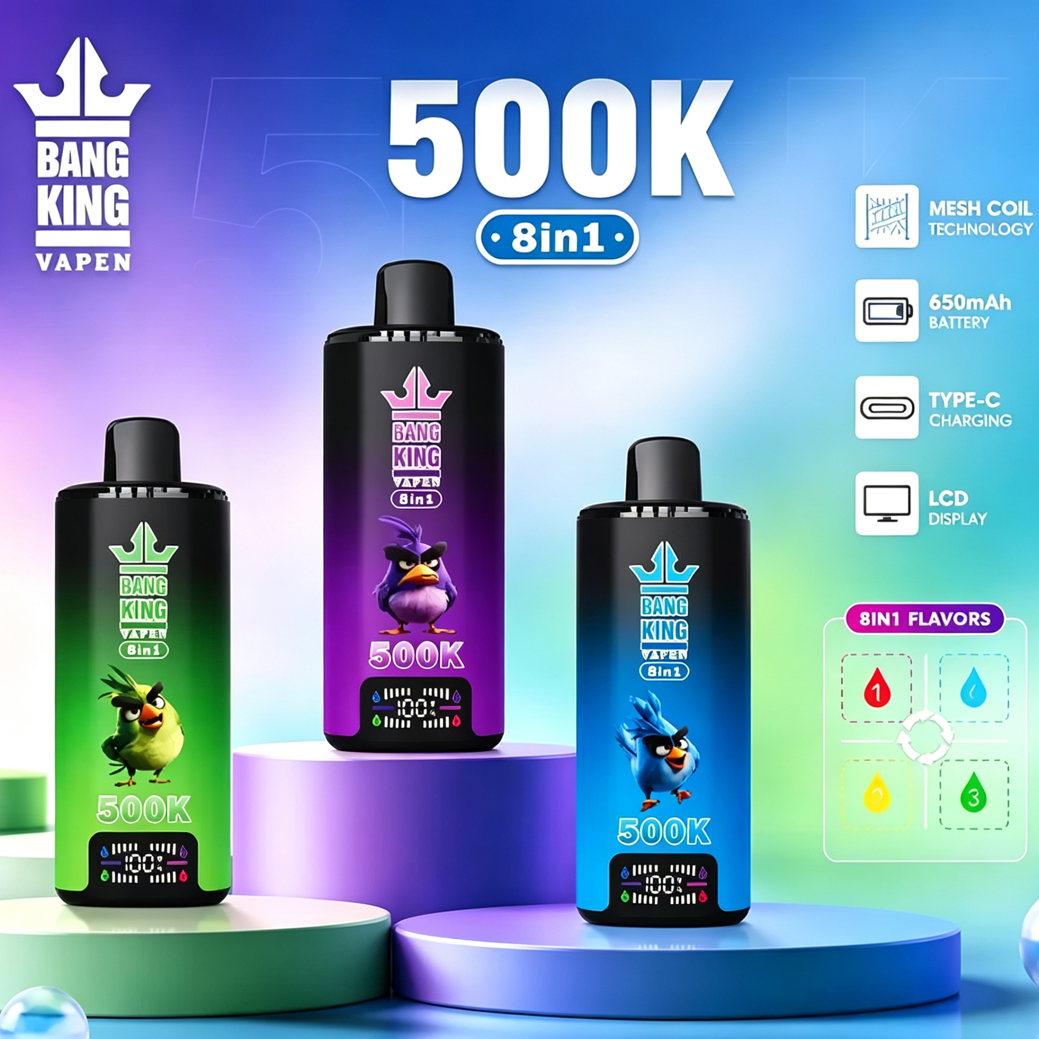 BANG KING 500K 8in1